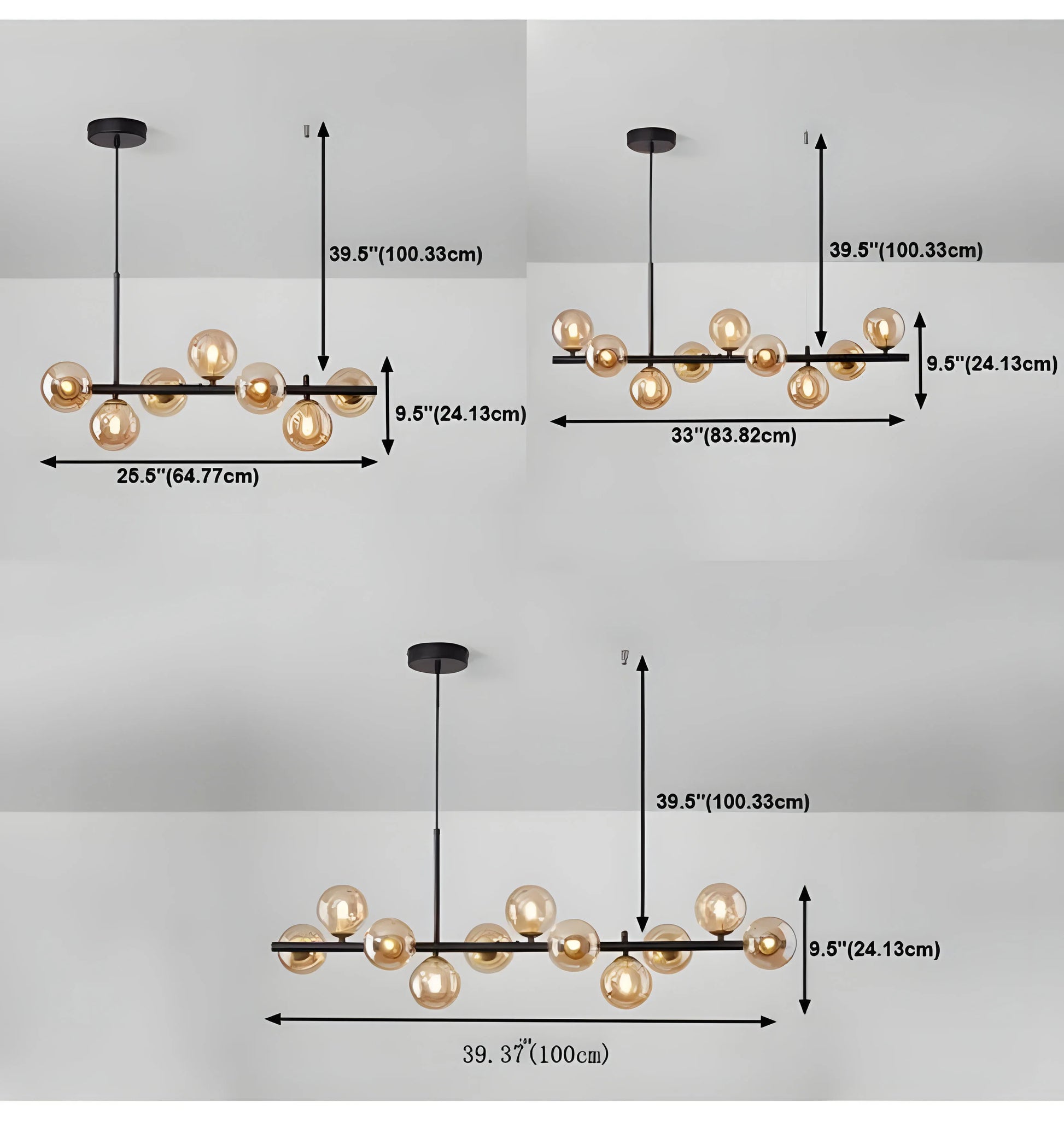 Aurelia Globe Chandelier - Yiarolight