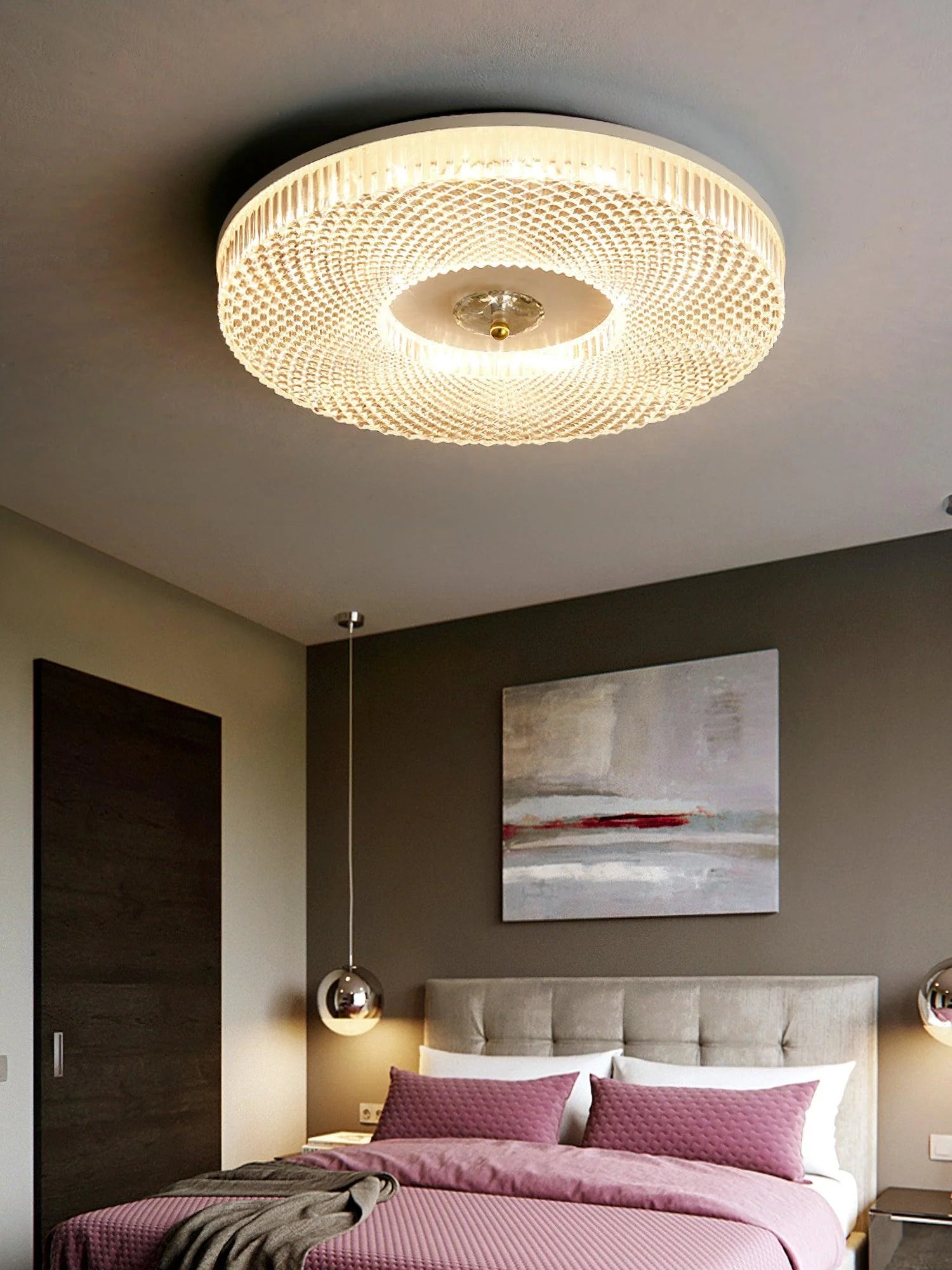 Ayla LED Flush Mount Ceiling Light - Auraolight