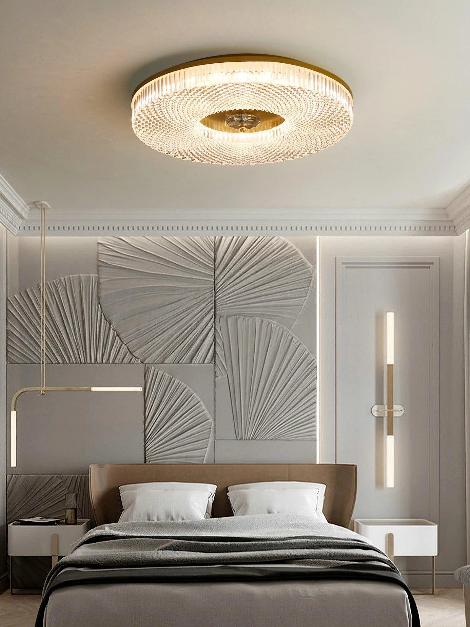 Ayla LED Flush Mount Ceiling Light - Auraolight