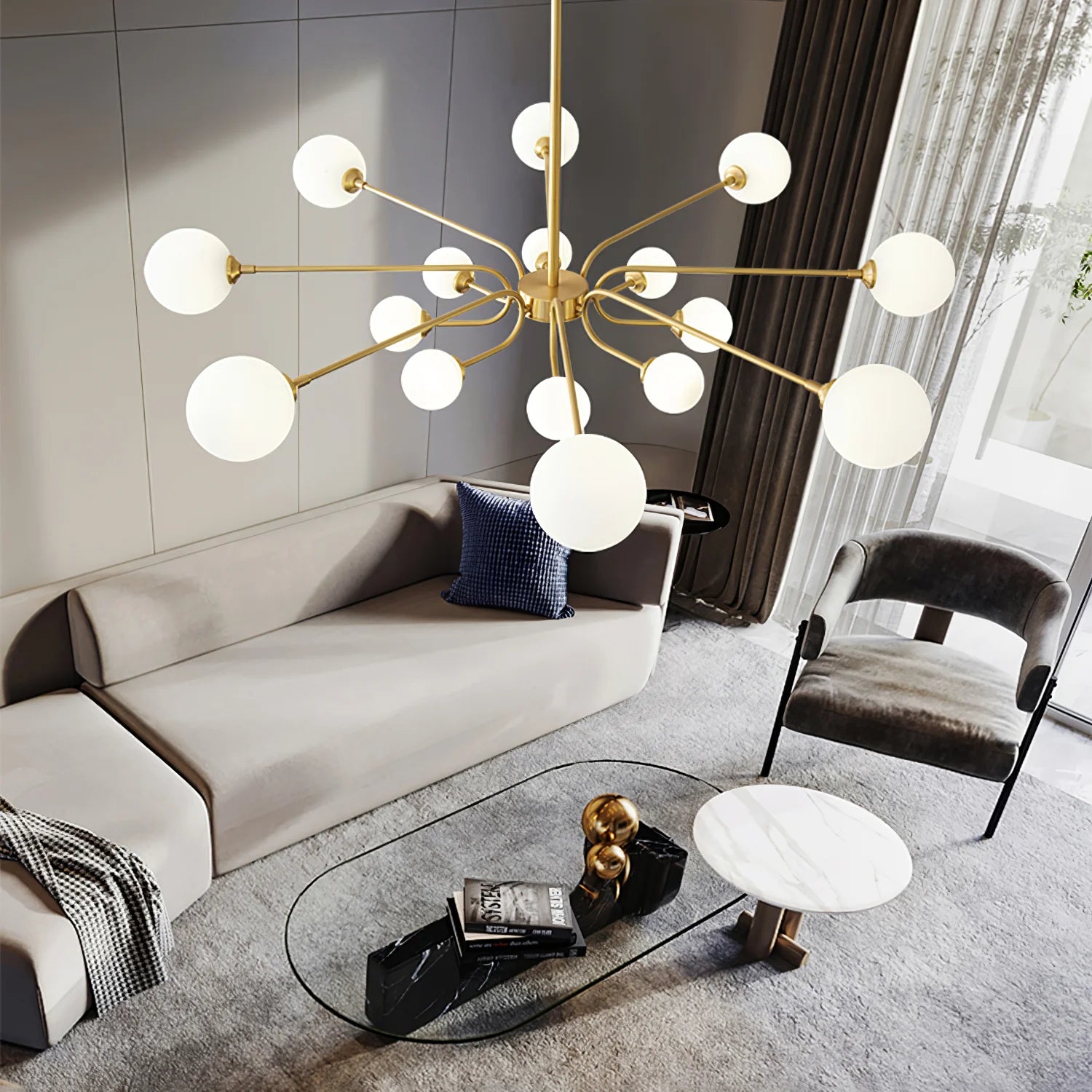 Balloon Ball Chandelier - Yiarolight