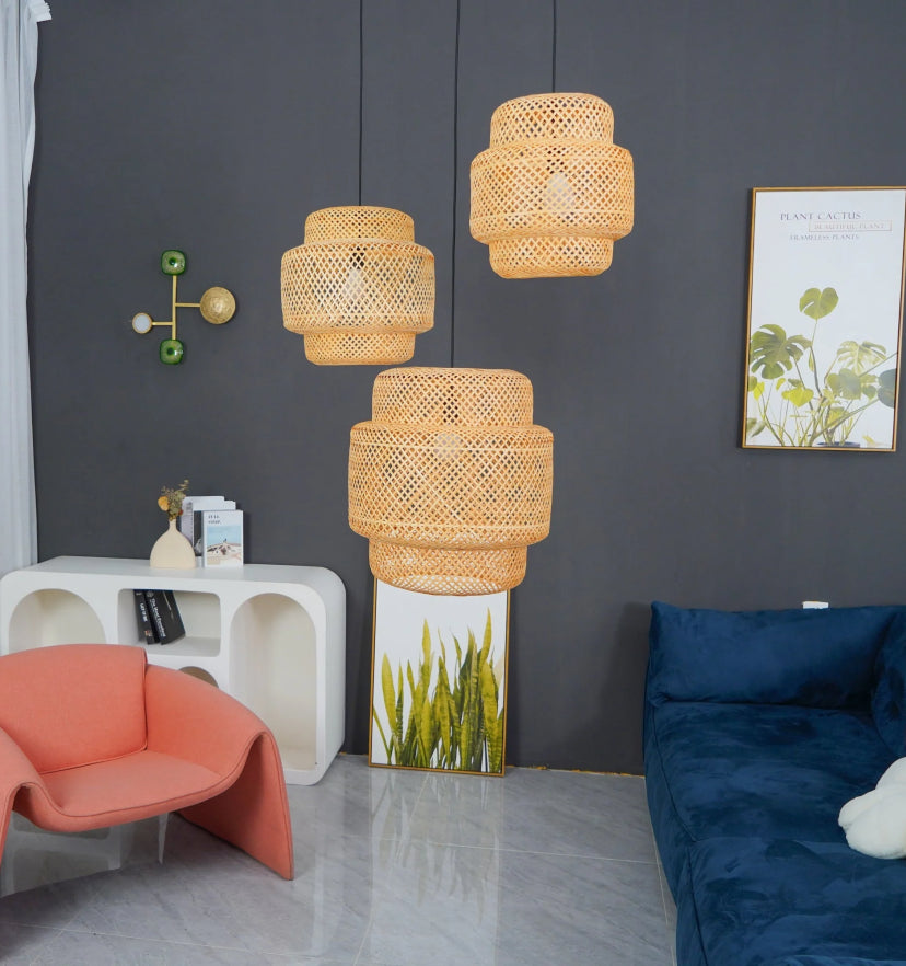 Bamboo Pendant Light - Yiarolight