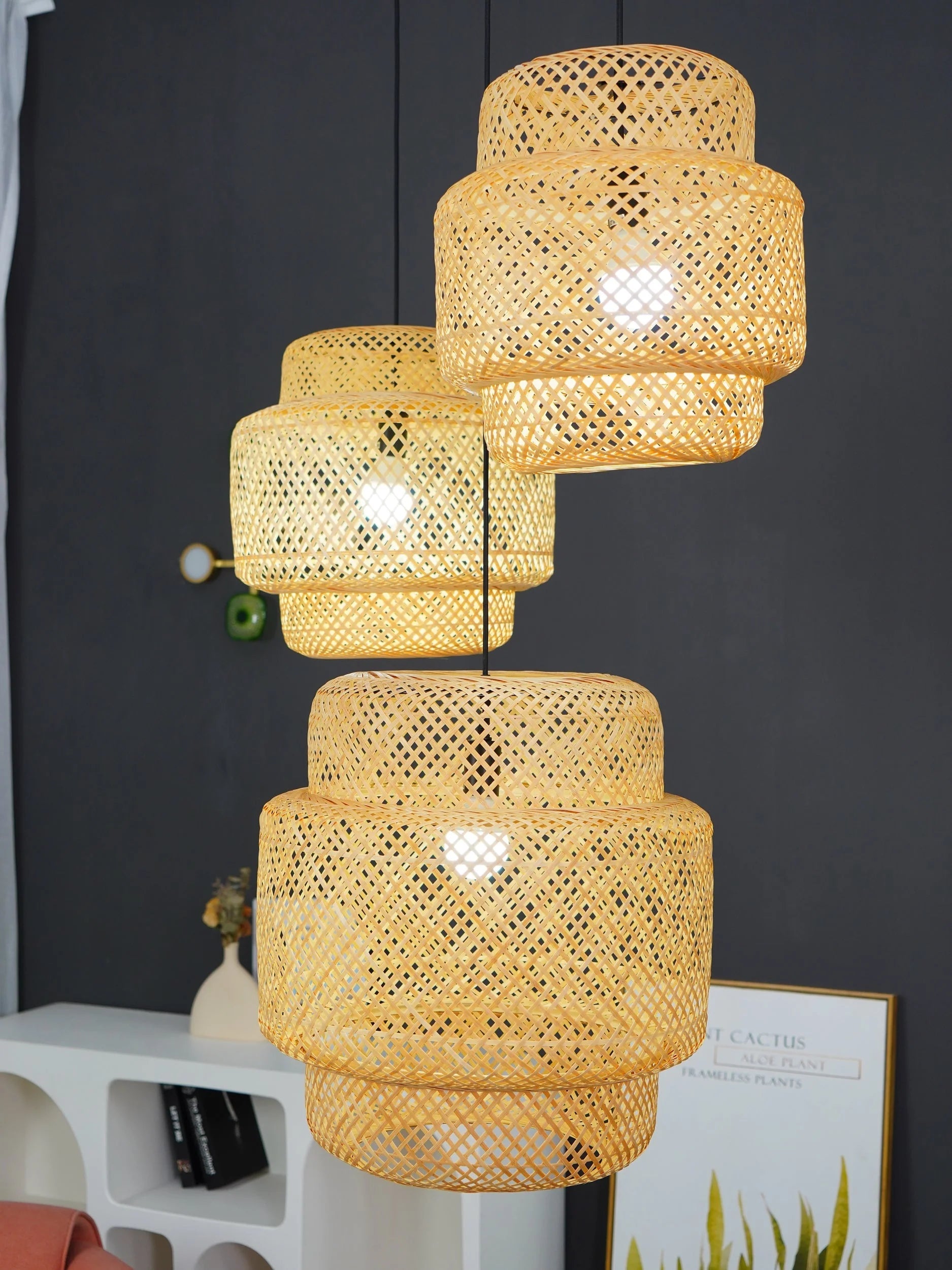 Bamboo Pendant Light - Yiarolight
