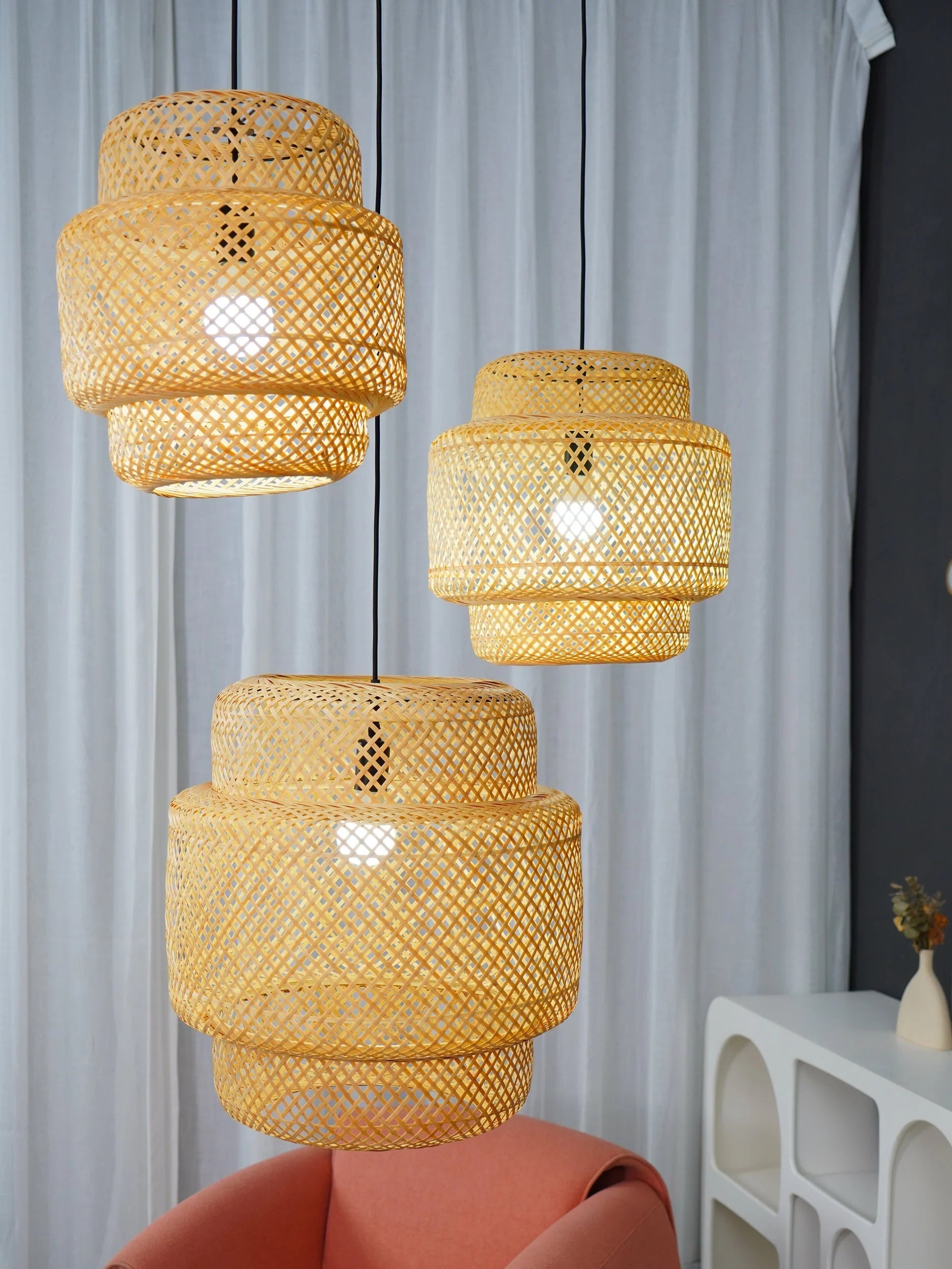 Bamboo Pendant Light - Yiarolight