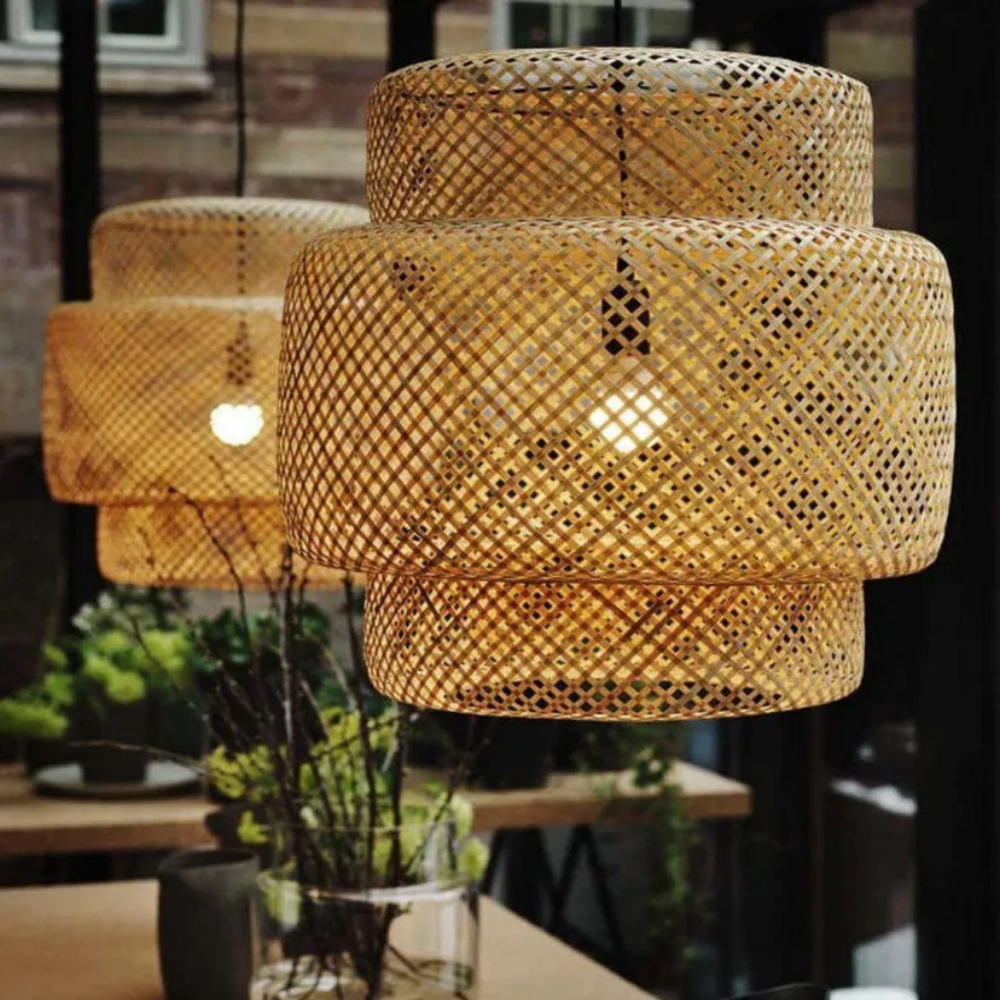 Bamboo Pendant Light - Yiarolight