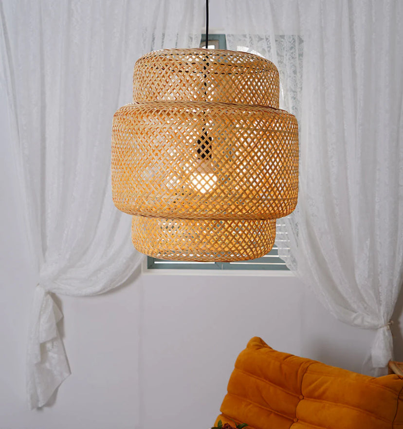 Bamboo Pendant Light - Yiarolight
