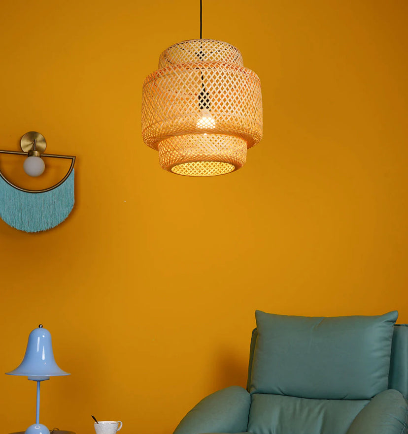 Bamboo Pendant Light - Yiarolight
