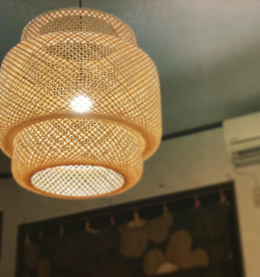 Bamboo Pendant Light - Yiarolight