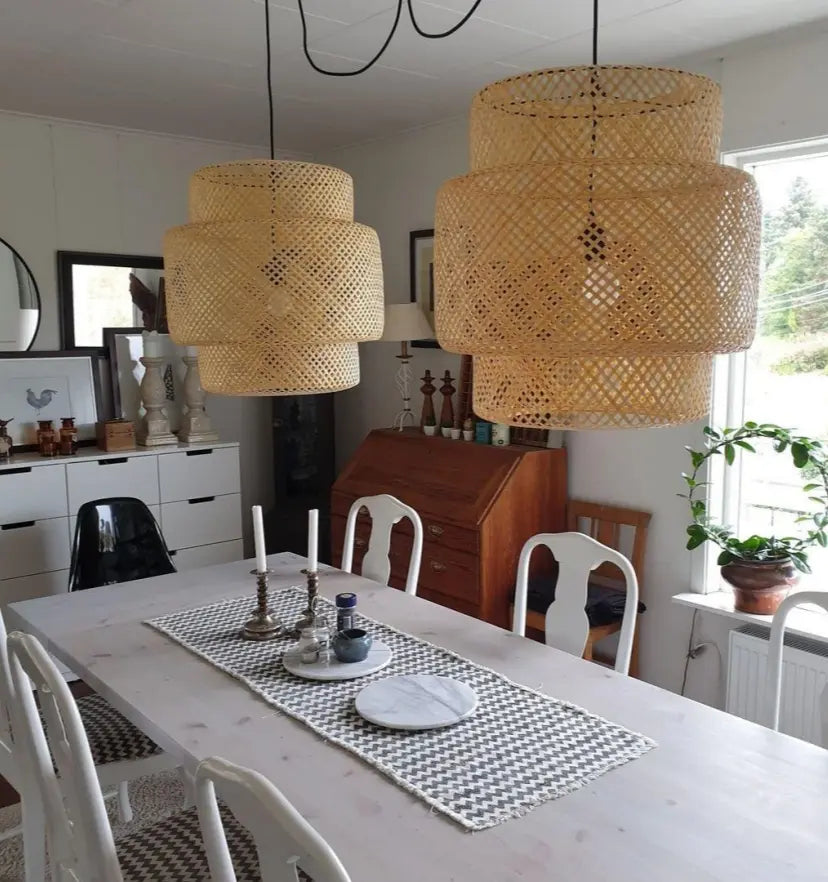 Bamboo Pendant Light - Yiarolight