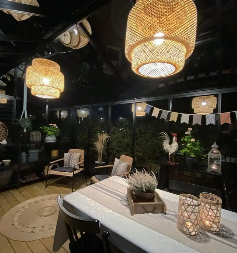 Bamboo Pendant Light - Yiarolight