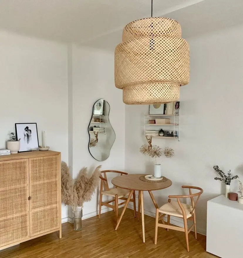 Bamboo Pendant Light - Yiarolight