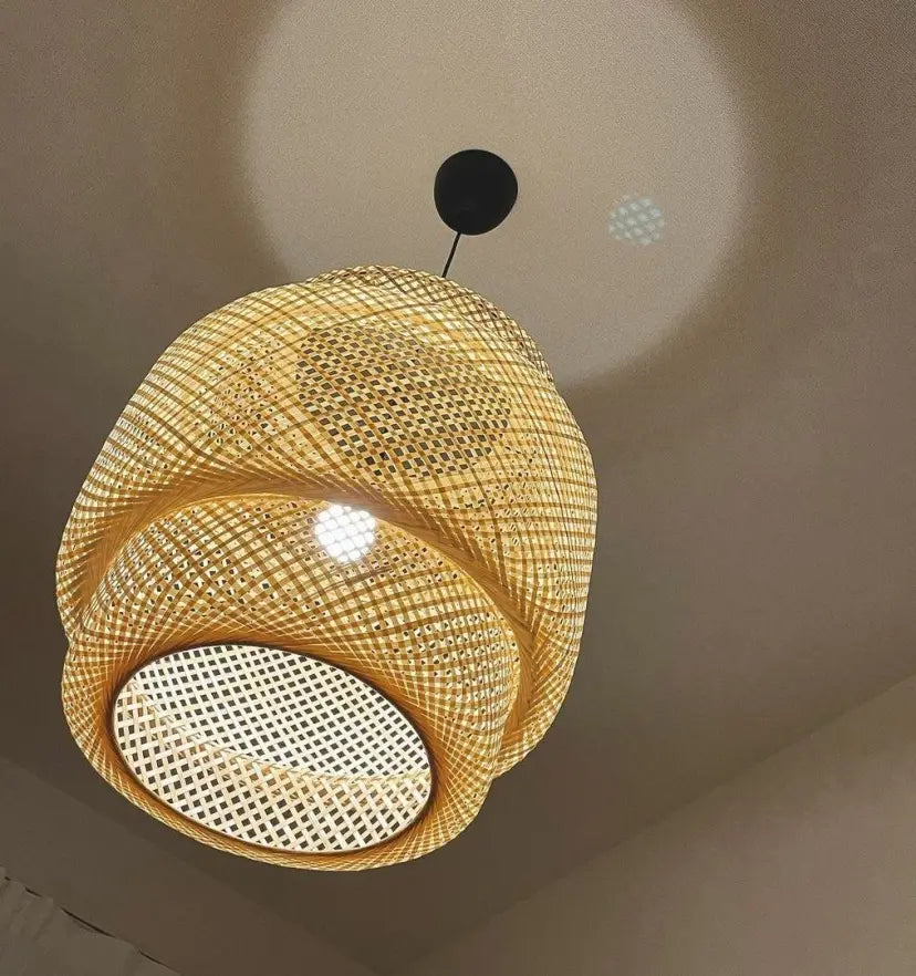 Bamboo Pendant Light - Yiarolight