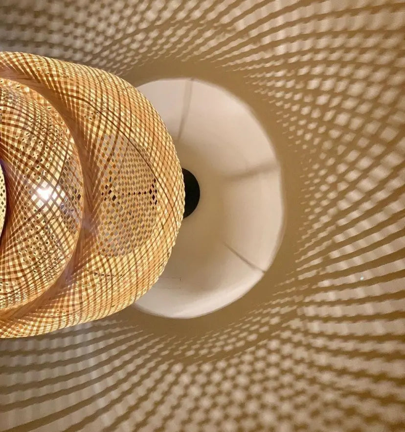 Bamboo Pendant Light - Yiarolight