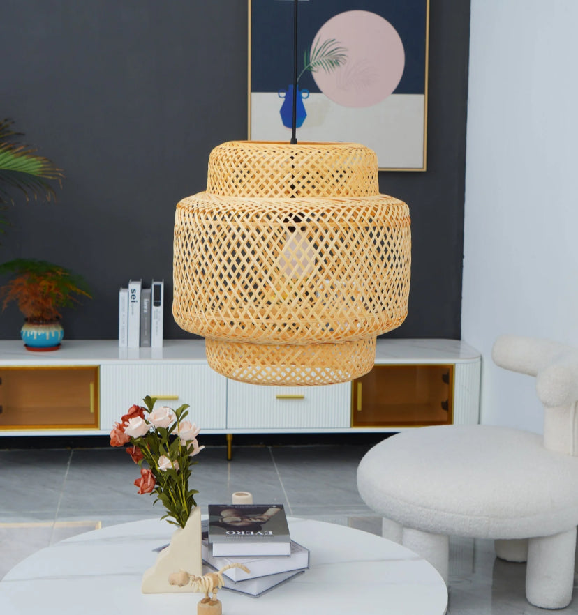 Bamboo Pendant Light - Yiarolight