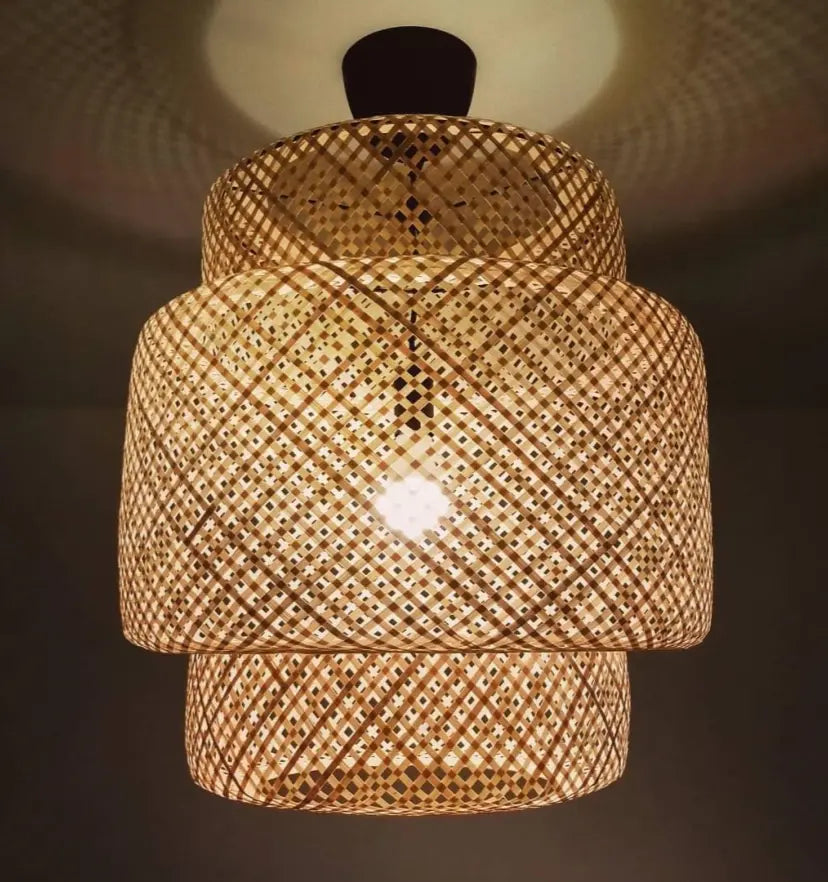 Bamboo Pendant Light - Yiarolight