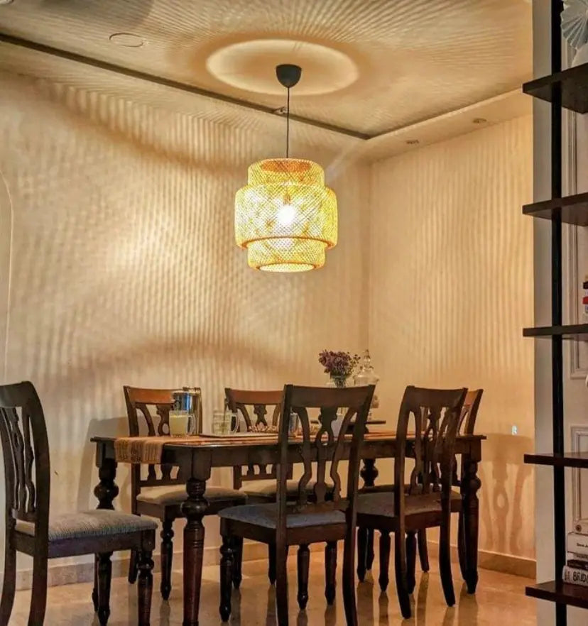 Bamboo Pendant Light - Yiarolight