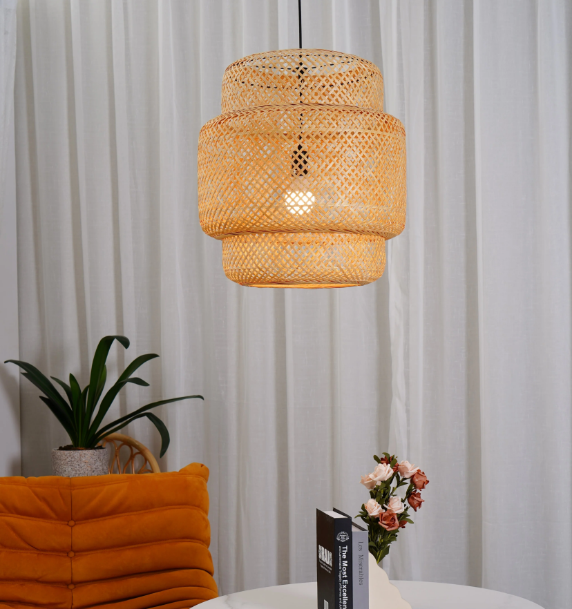 Bamboo Pendant Light - Yiarolight