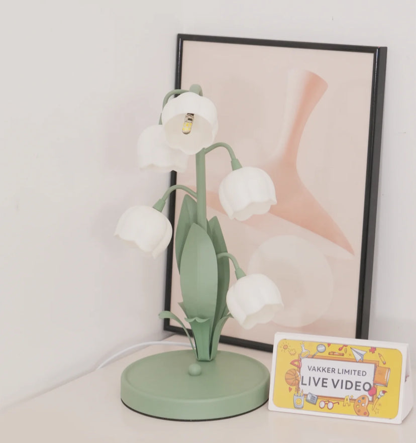 Bell Orchid Table Lamp - Yiarolight