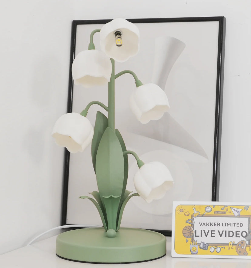 Bell Orchid Table Lamp - Yiarolight