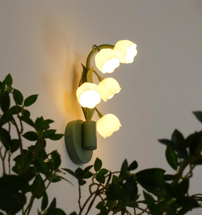 Bell Orchid Wall Lamp - Yiarolight