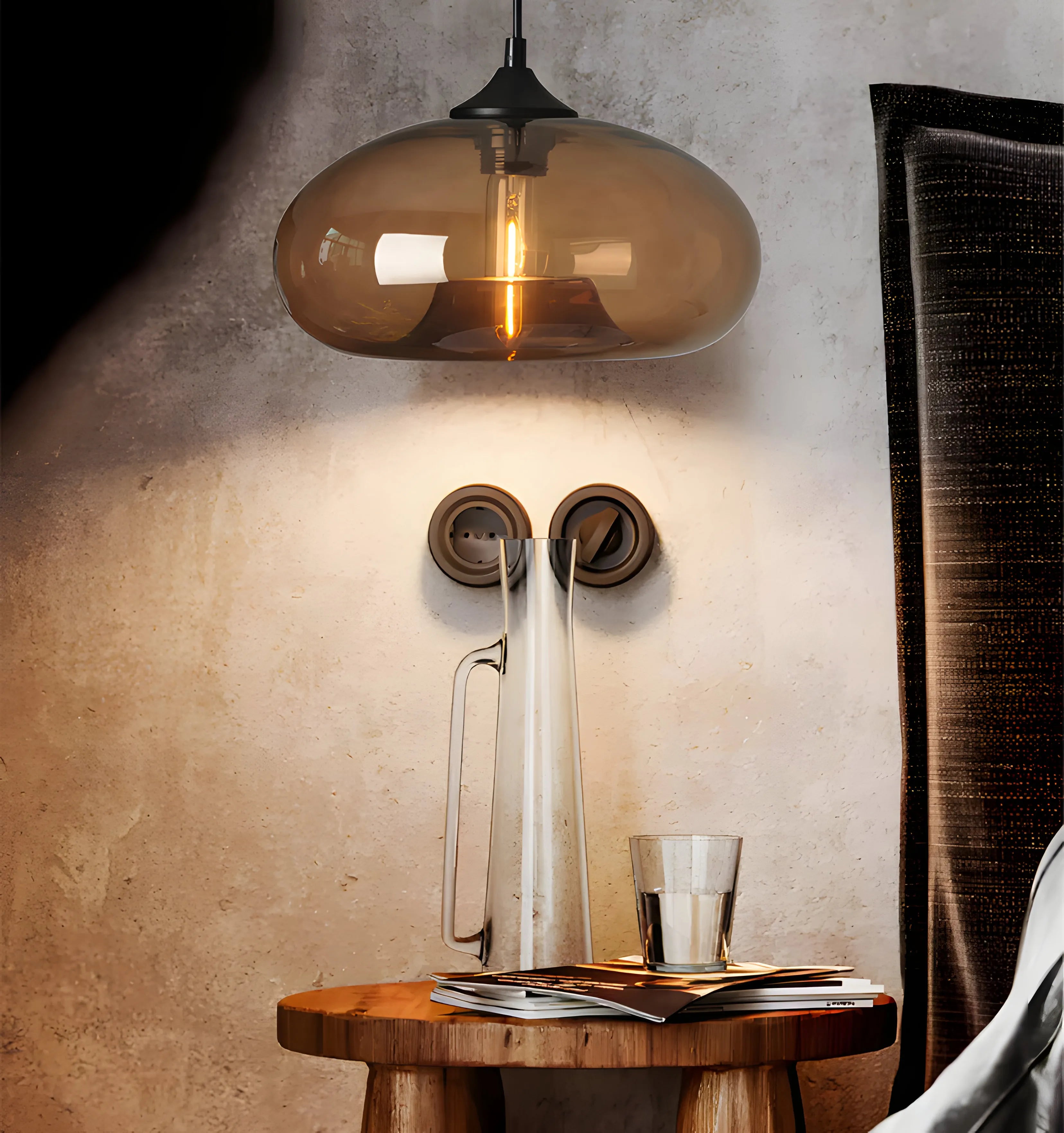 Bella Glass Pendant Lamp - Yiarolight