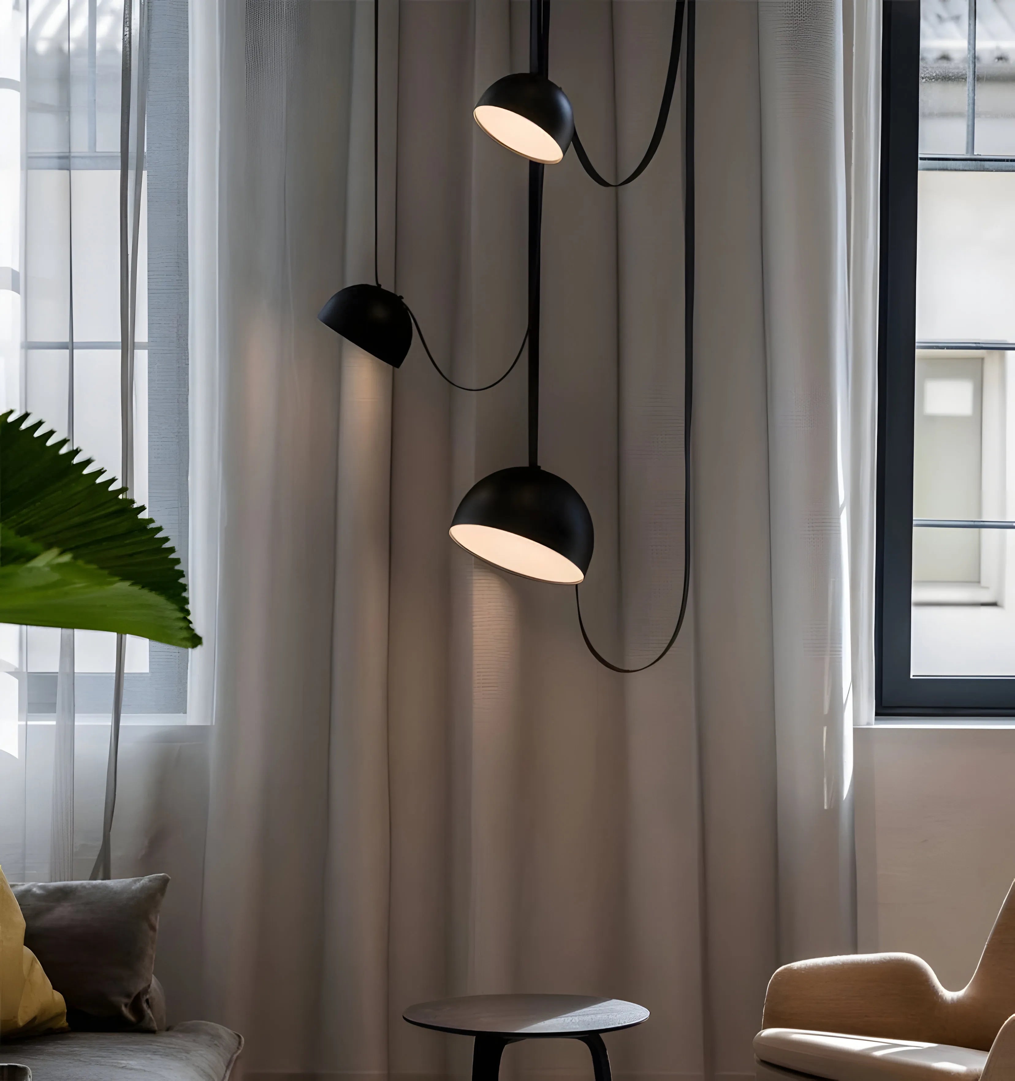 Belts Combination Leather Pendant Light - Yiarolight