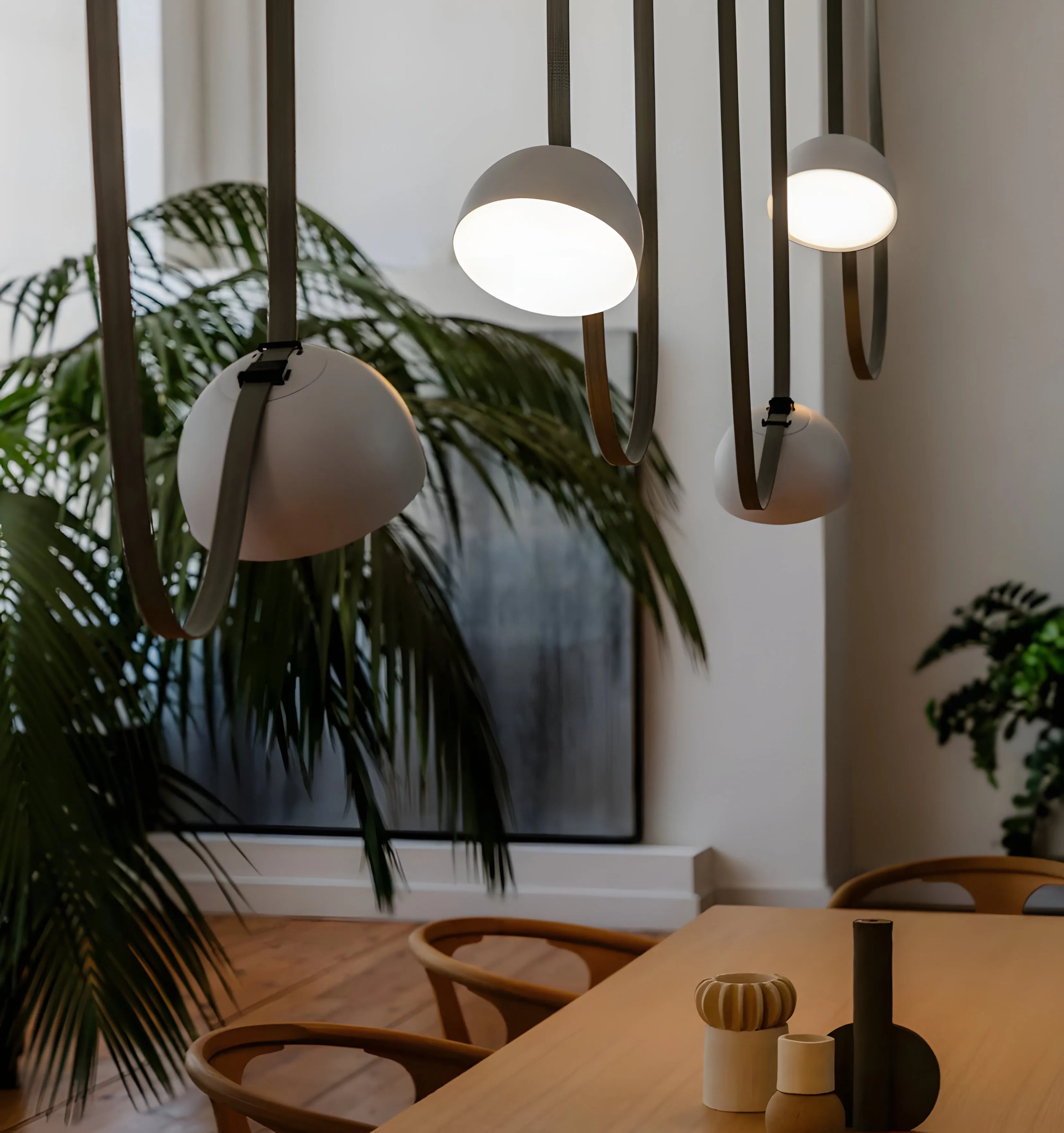 Belts Combination Leather Pendant Light - Yiarolight