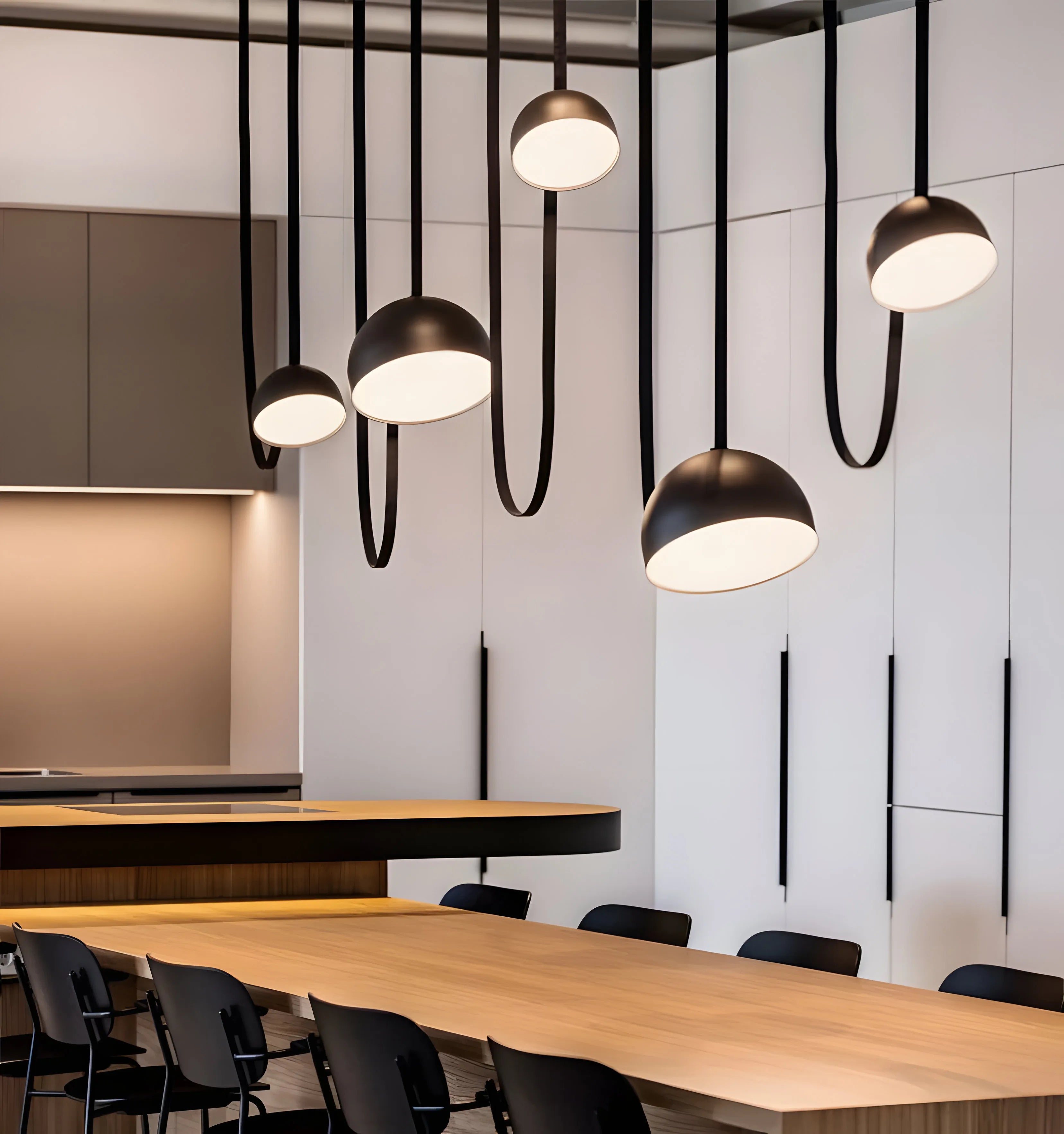 Belts Combination Leather Pendant Light - Yiarolight