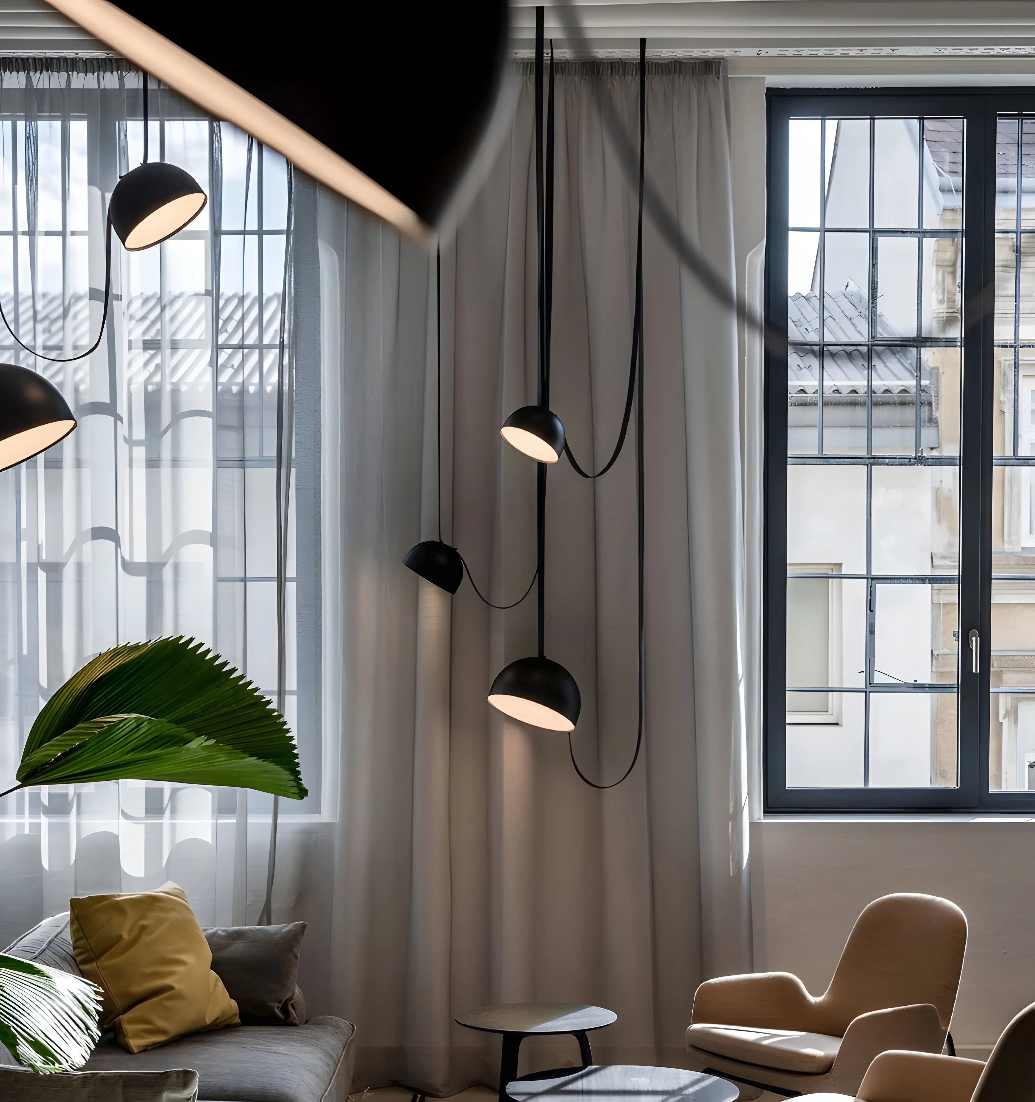 Belts Combination Leather Pendant Light - Yiarolight