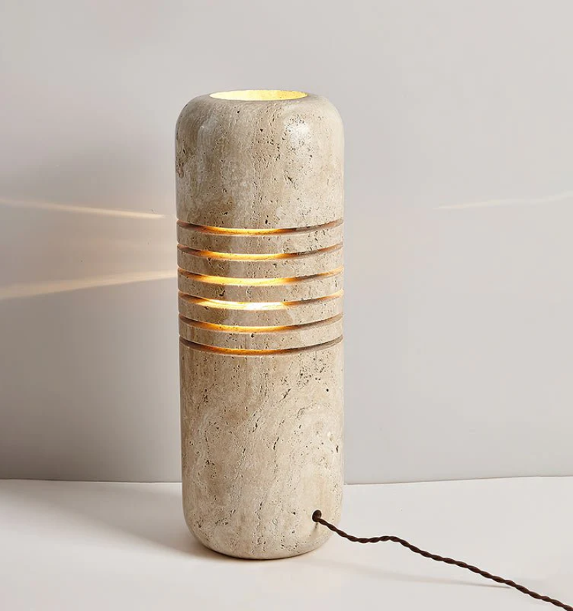 Big Stone Bucket Floor Lamp - Yiarolight