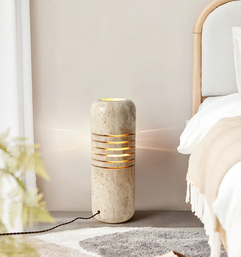Big Stone Bucket Floor Lamp - Yiarolight
