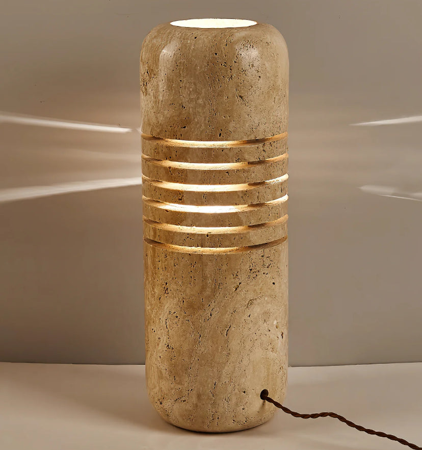 Big Stone Bucket Floor Lamp - Yiarolight
