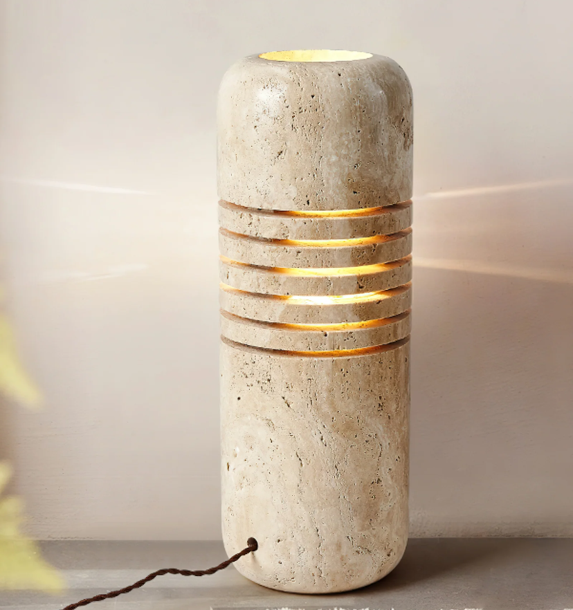 Big Stone Bucket Floor Lamp - Yiarolight