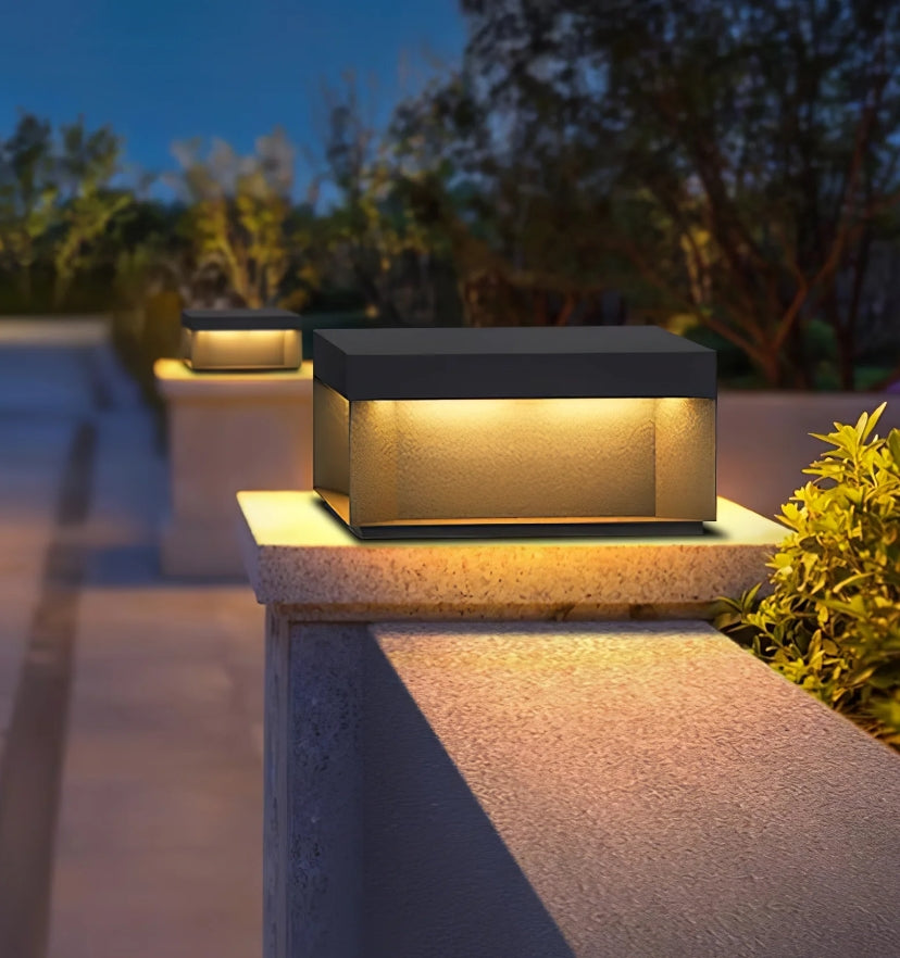 Black Box Outdoor Post Light - Yiarolight