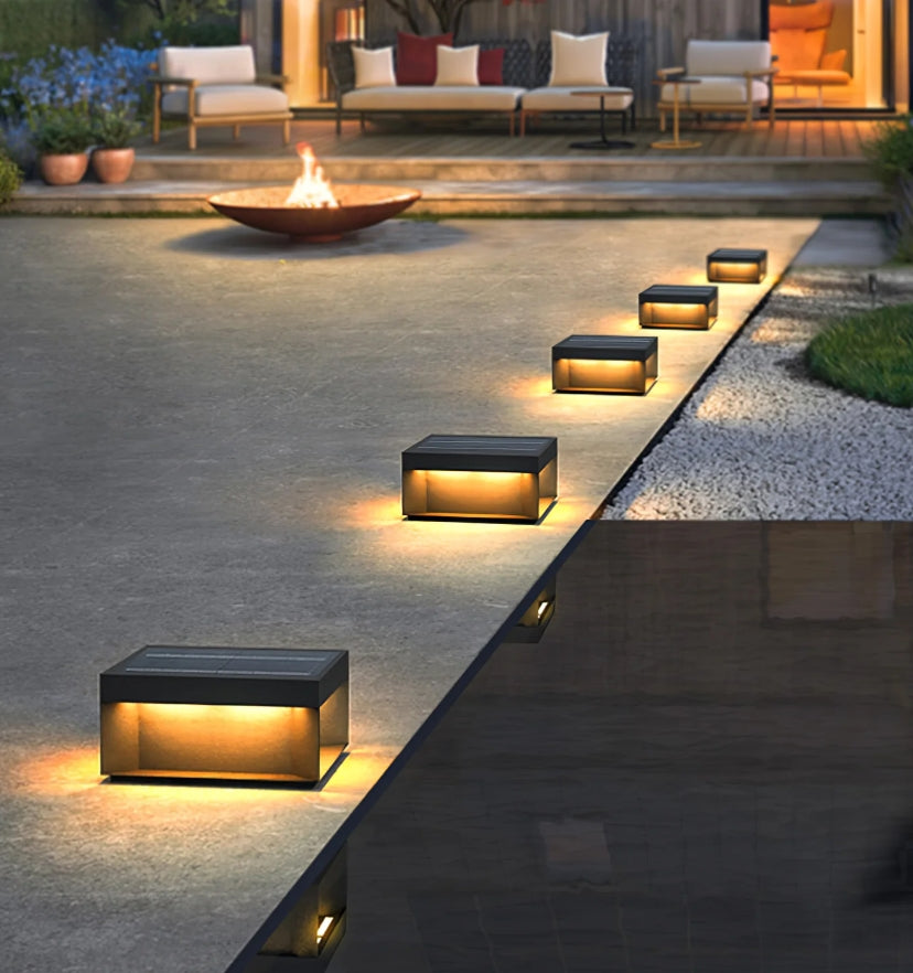 Black Box Outdoor Post Light - Yiarolight