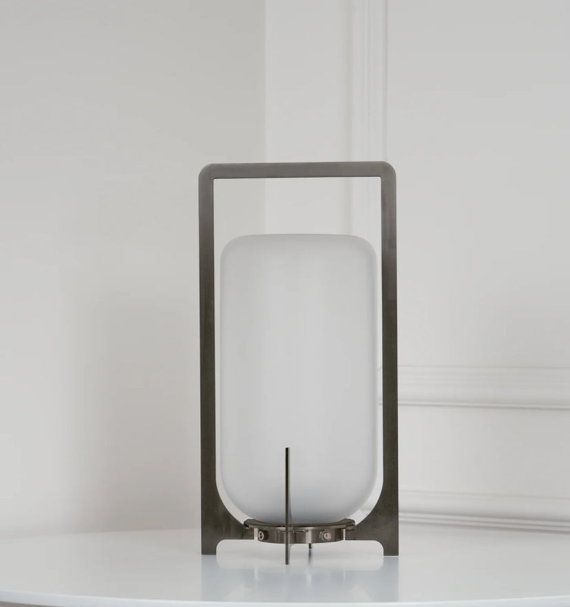Steel Twilight Lantern Table Light - Auraolight