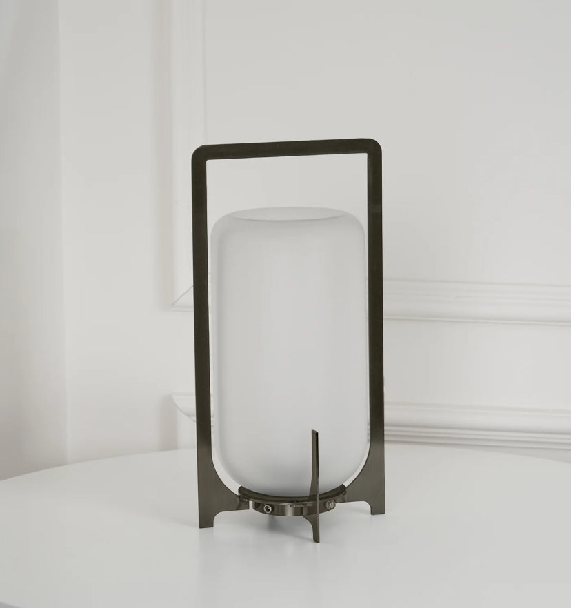 Steel Twilight Lantern Table Light - Auraolight