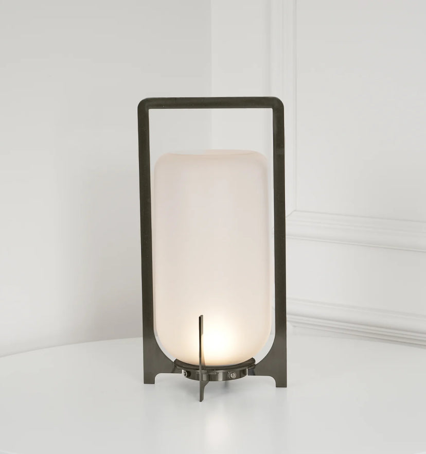Steel Twilight Lantern Table Light - Auraolight