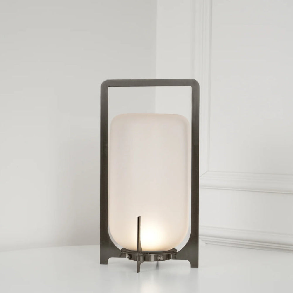 Steel Twilight Lantern Table Light - Auraolight