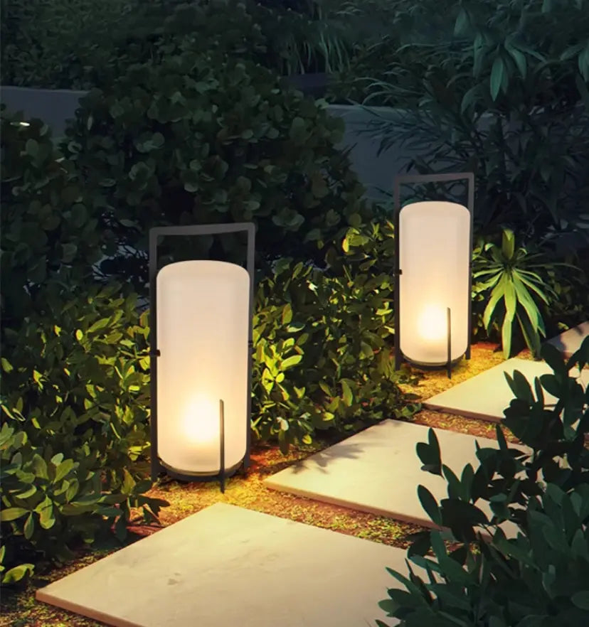 Steel Twilight Lantern Table Light - Auraolight