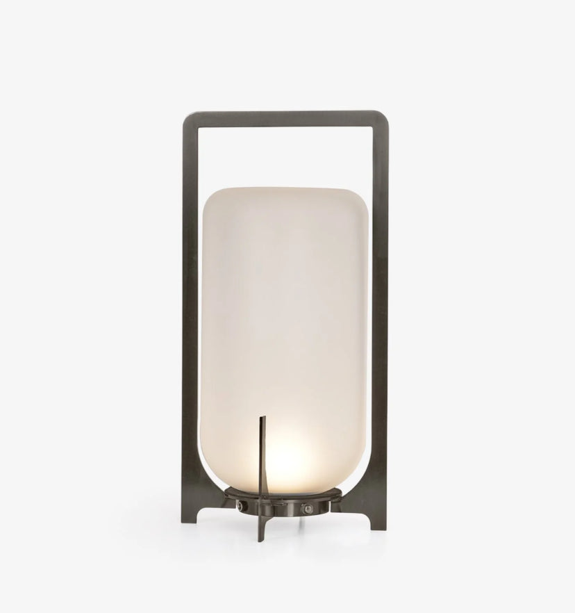 Steel Twilight Lantern Table Light - Auraolight