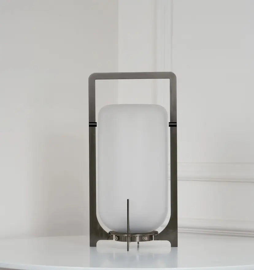 Steel Twilight Lantern Table Light - Auraolight