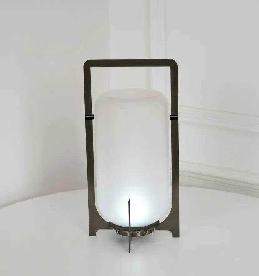 Steel Twilight Lantern Table Light - Auraolight