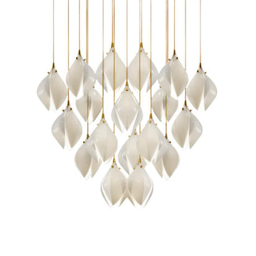 Ceramic Flower Pendant Light - Yiarolight