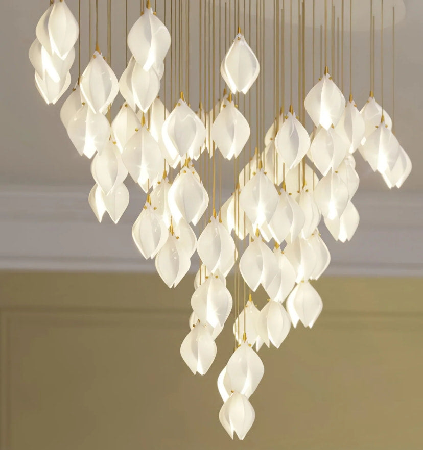 Ceramic Flower Pendant Light - Yiarolight