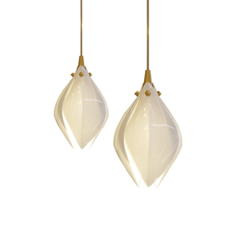 Ceramic Flower Pendant Light - Yiarolight