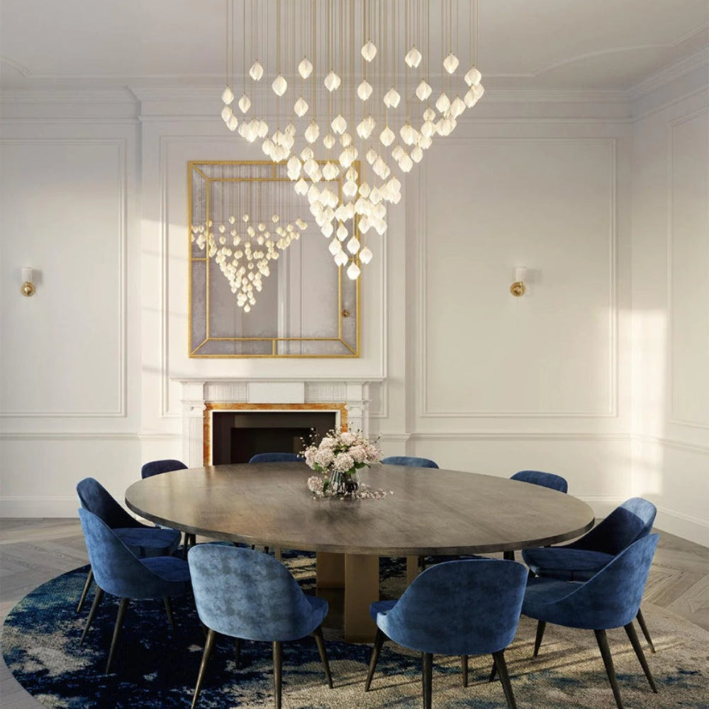 Ceramic Flower Pendant Light - Yiarolight