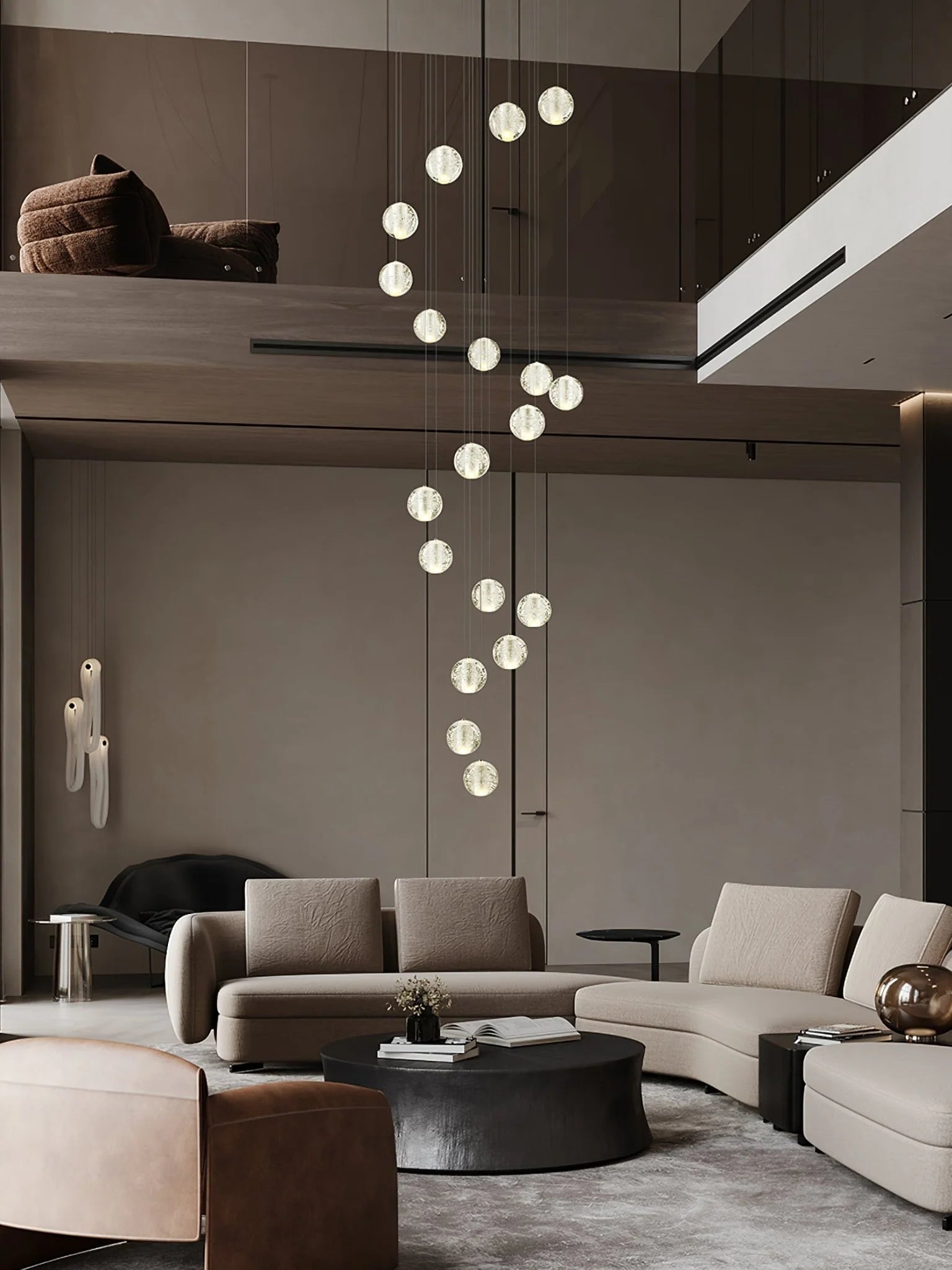 Crystal Bubbles Balls Pendant Lamp - Yiarolight