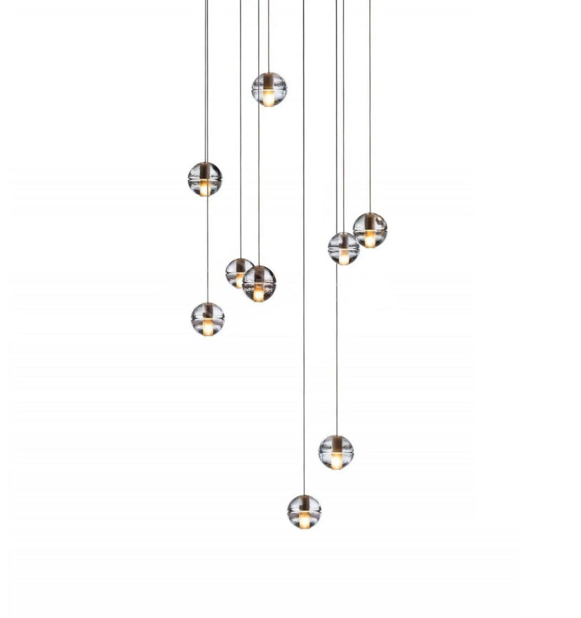 Crystal Bubbles Balls Pendant Lamp - Yiarolight