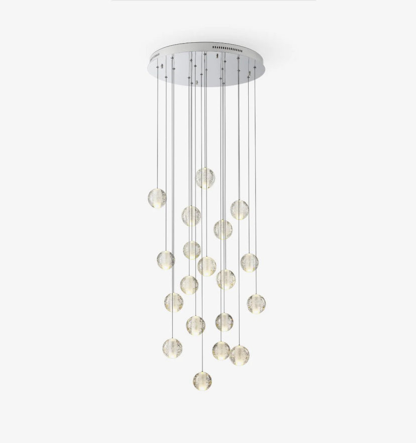 Crystal Bubbles Balls Pendant Lamp - Yiarolight