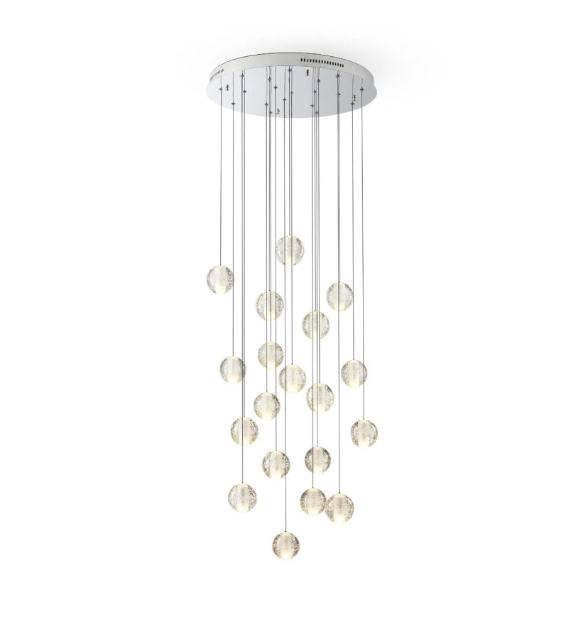 Crystal Bubbles Balls Pendant Lamp - Yiarolight